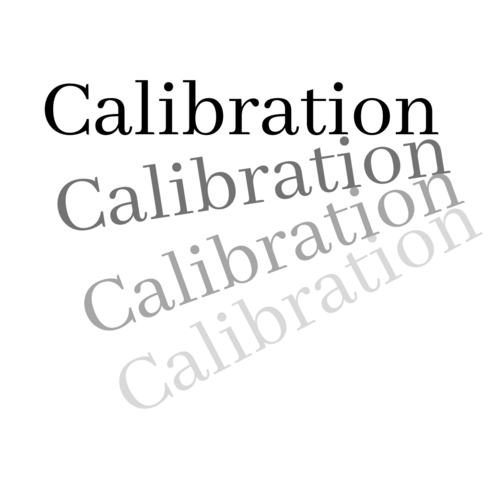 Calibration